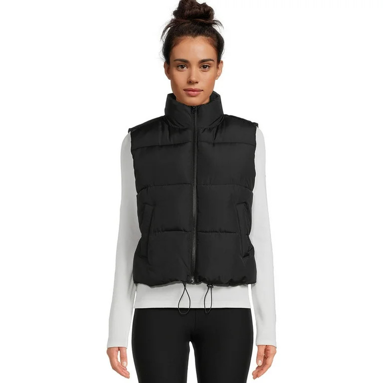 No Boundaries Juniors Puffer Vest | Walmart (US)