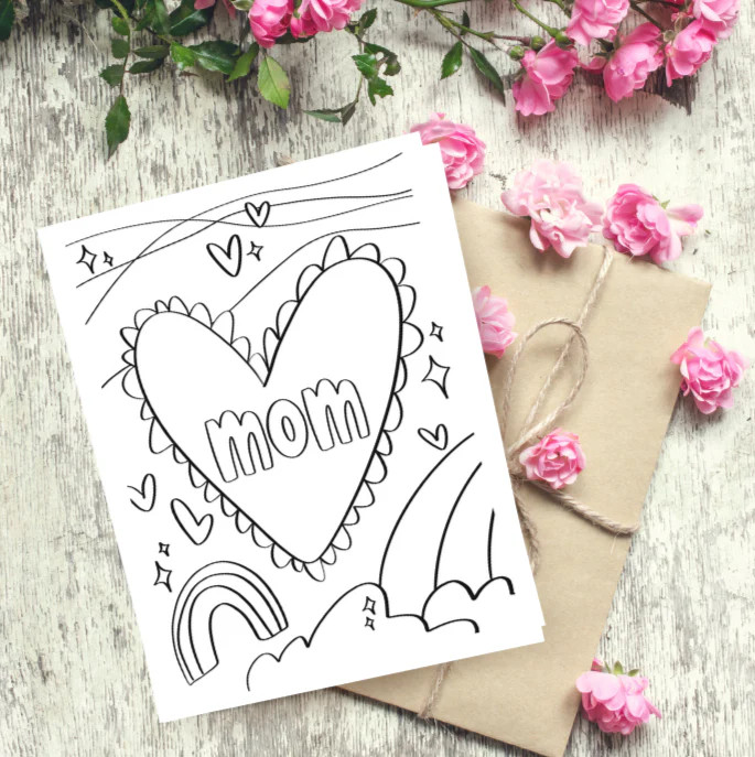 Mother's Day Activities for Kids | Mother's Day Printable Gift Set | The Letter Vee