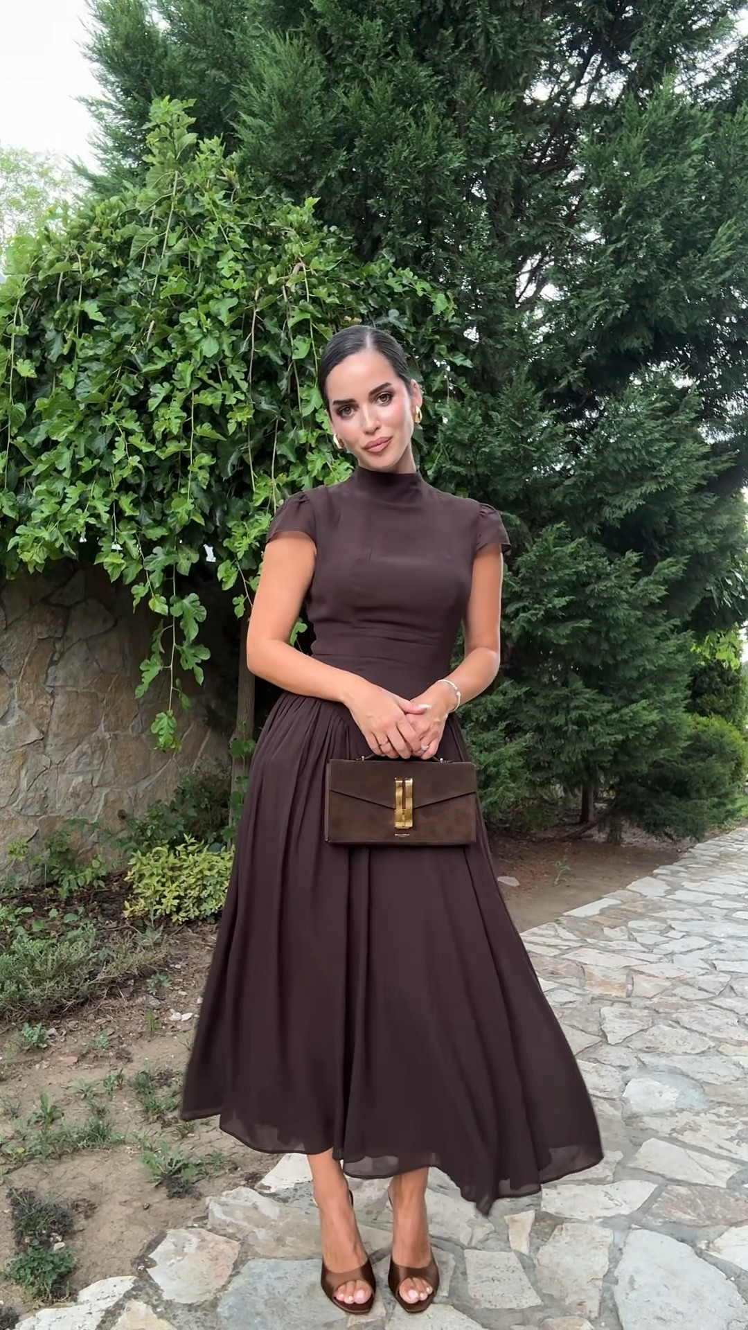 Chocolate brown 

#LTKpartywear #LTKdresses #LTKstyletip