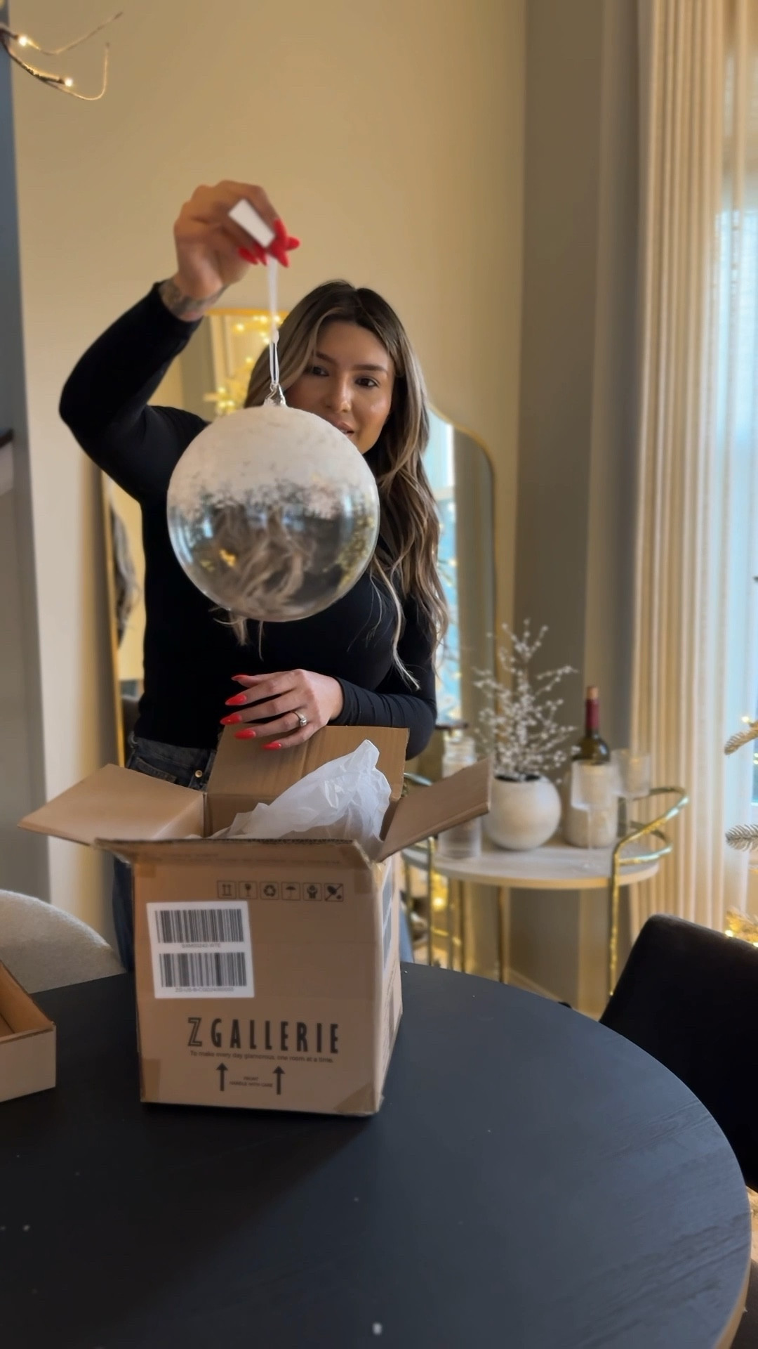 I created this Magical,Modern and chic christmas vibe with @zgallerie. These oversized ornaments are one of a kind and will be used for many years
to come
Use my code EMO5 at checkout for 5% off your entire purchase.

🔥Hot Tip! Become a Z VIP Reward member to earn 200 bonus points just for joining and receive a 15% coupon for your next purchase! Check here for more details: https:/|zgallerie.com/z-vip-reward


#LTKHoliday #LTKHome