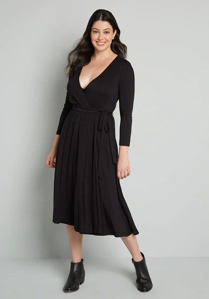 This Is My Moment Wrap Dress | ModCloth