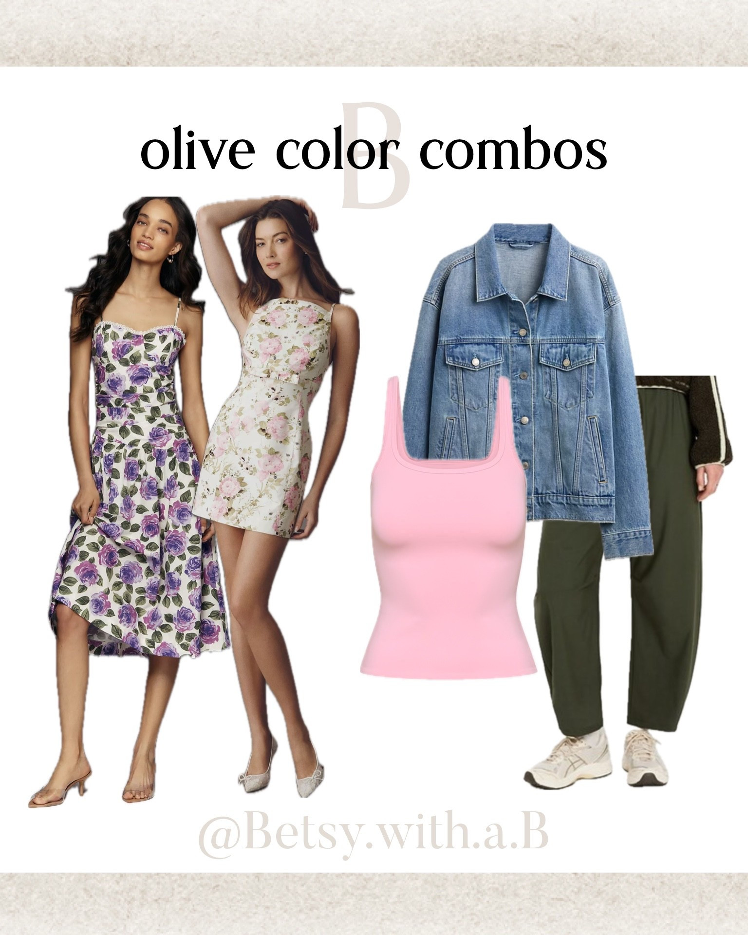 Do you live olive green as a summer? WEAR IT! Try mixing it with soft pinks and purples. 🩷💜


#LTKootd #LTKmomlife #LTKdayinmylife