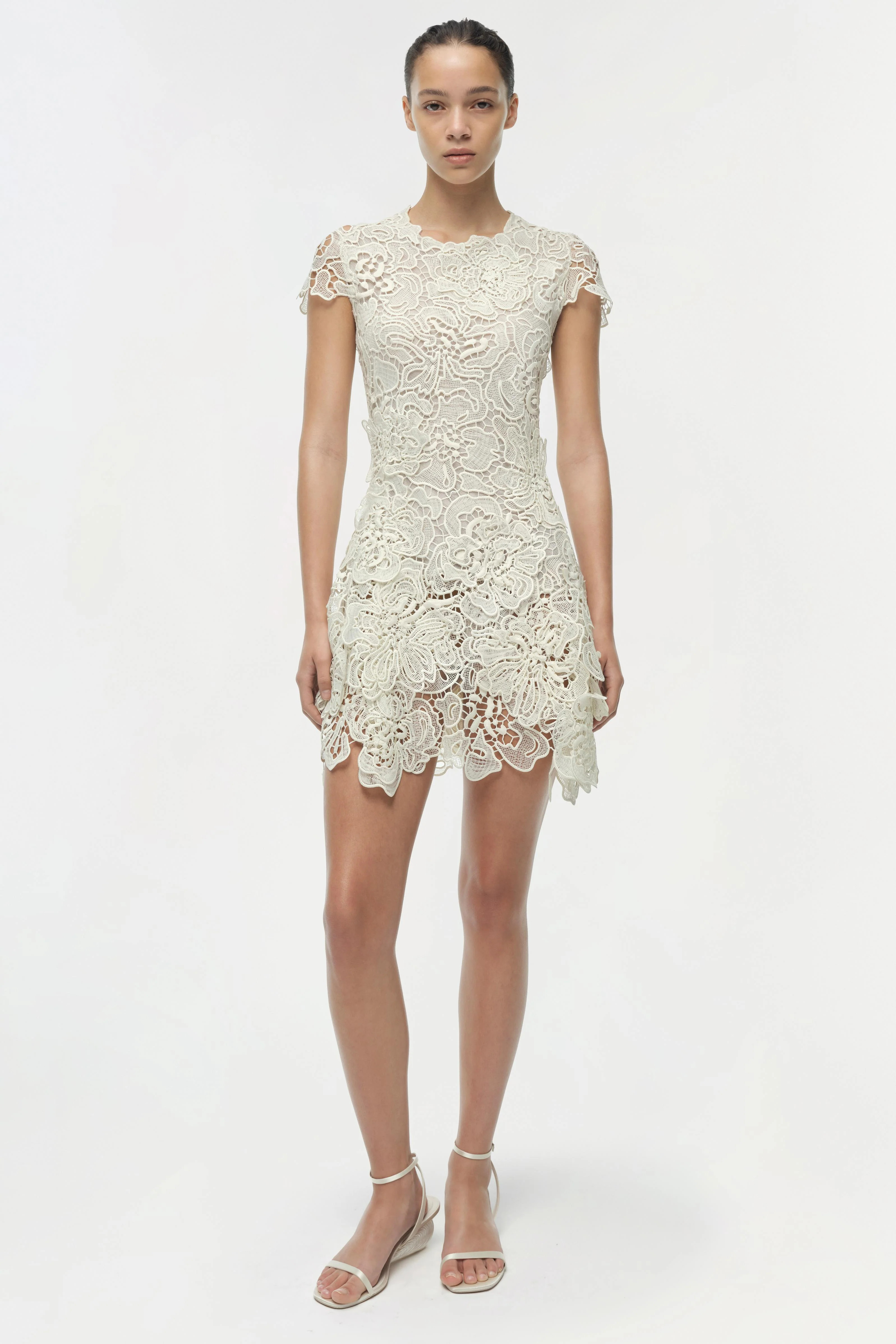 Novelle Lace Mini Dress | Simkhai