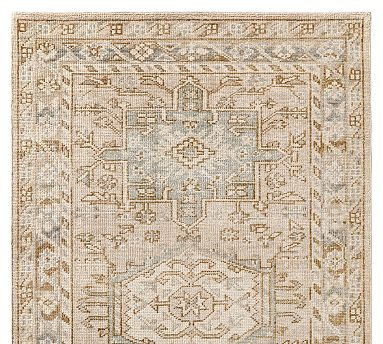 Bianca Hand-Knotted Wool Rug | Pottery Barn (US)