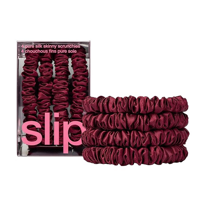 slip Skinny Scrunchies: Anti-Crease, Anti-Breakage Slipsilk™ Design Protects Delicate Hair | In... | Amazon (US)