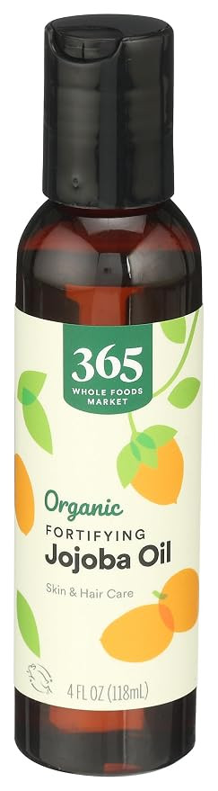 365 by Whole Foods Market, Organic Fortifying Jojoba Oil, Skin & Hair Care, 4 Fl Oz | Amazon (US)