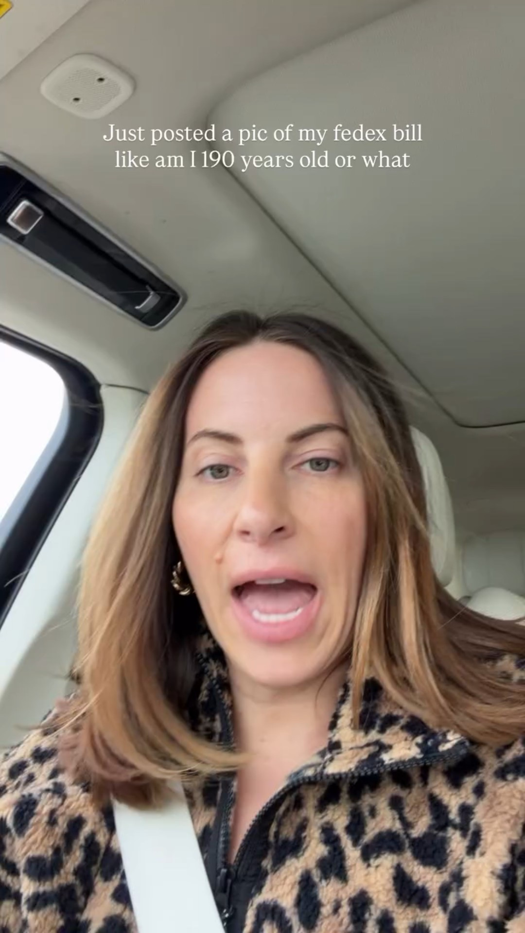 Just posted a pic of my fedex bill like am I 190 years old or what