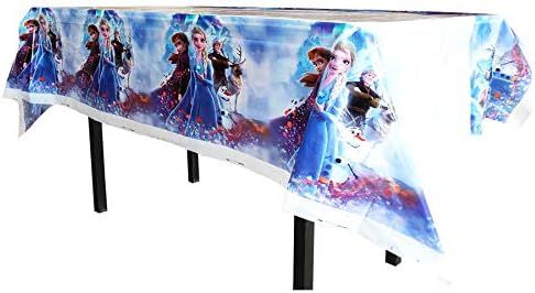 Dawei 2pcs Party Supplies Disposable Table Cover ，Frozen II Disposable Plastic Tablecloth【Fro... | Amazon (US)