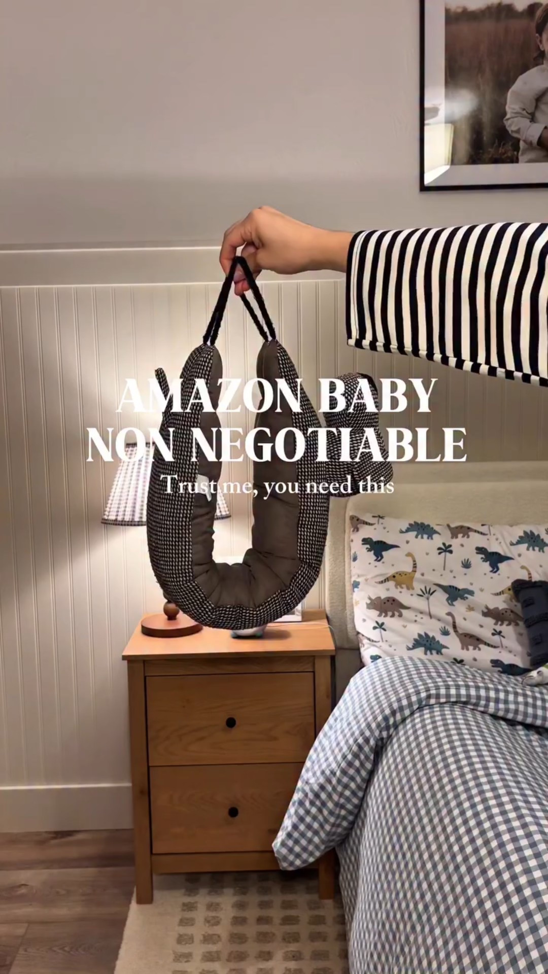 This has been a total game changer in our house!🙌🏻

I have one on both of my kids’ doors, and it’s seriously a HOMY GRAIL. It’s a weighted door draft and noise blocker that keeps sound and light from sneaking into your baby’s room. 

Linked in my Amazon Storefront- link in bio! 🔗

You’ll thank me later for this one!

#amazonfinds #amazonkids #amazonbaby #nursery #babyessentials #babymusthaves #babyregistry #momhack #mom #newborn