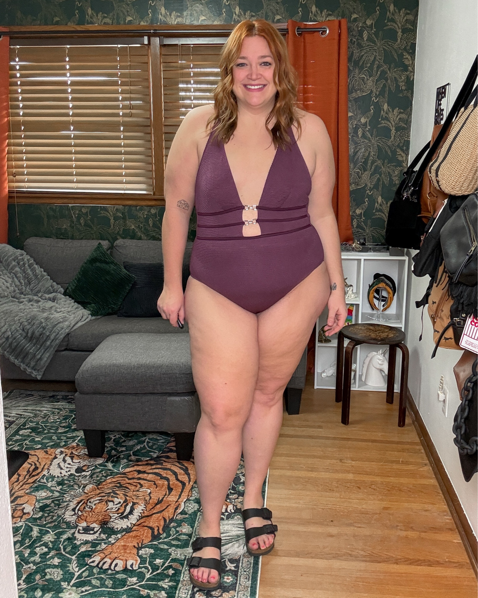 Showstopper one piece swimsuit
Wearing 2X as a pear shaped 16/18 top and 18/20 bottom
Code tara15 to save at Berlook 

#LTKMidsize #LTKPlusSize #LTKSeasonal