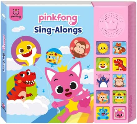 Pinkfong Sing-Alongs 10 Button Sound Book | Baby Shark Toys, Baby Shark Books | Learning & Educat... | Amazon (US)