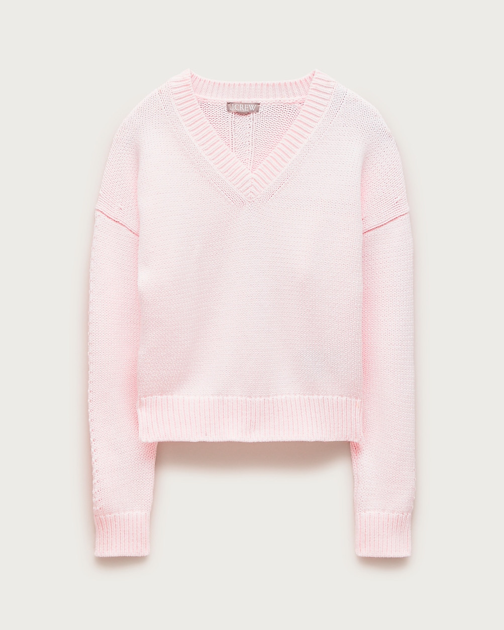 Cotton V-neck pullover sweater | J. Crew US