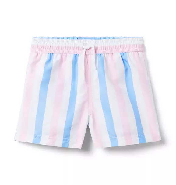 Recycled Striped Swim Trunk | Janie and Jack