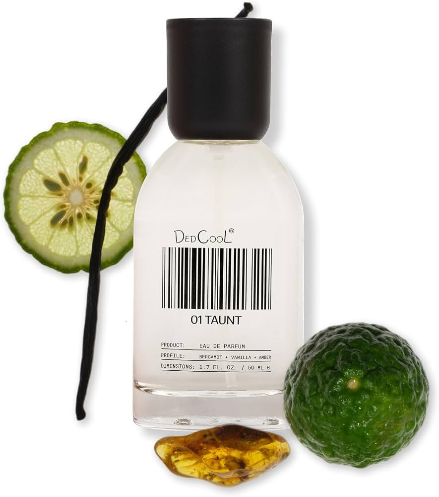 DedCool Eau de Parfum | 01 Taunt | Bergamot, Cassis, Vanilla & Amber | Clean Unisex Fragrance | N... | Amazon (US)