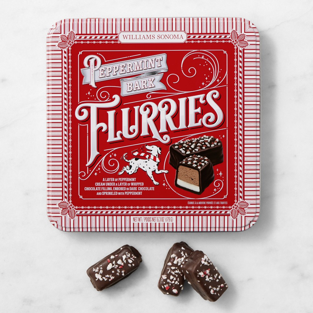 Williams Sonoma Peppermint Bark Flurries | Williams-Sonoma