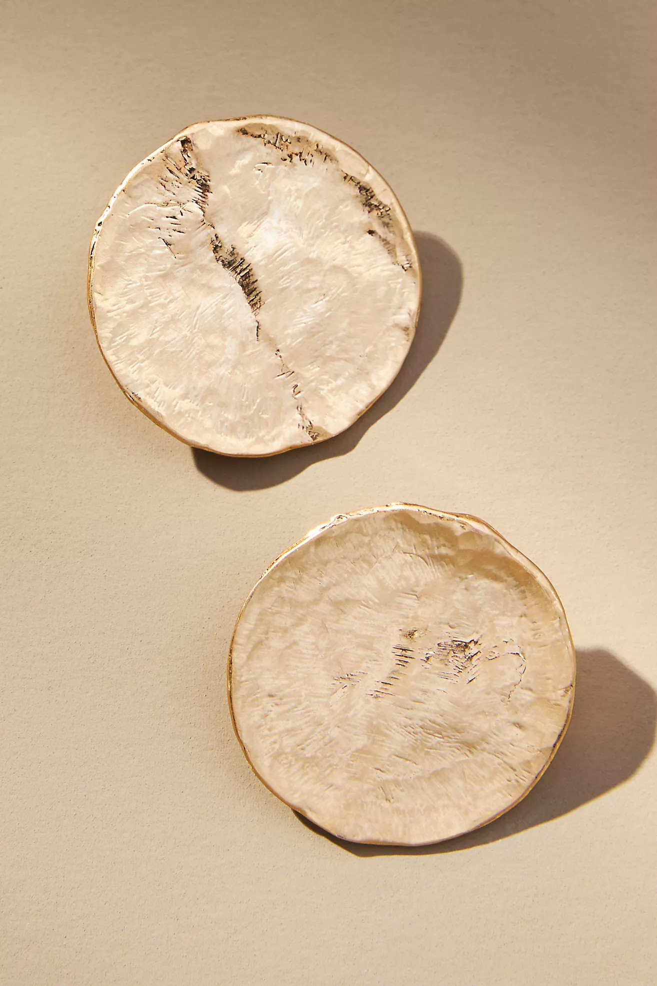 Hammered Coin Post Earrings | Anthropologie (US)