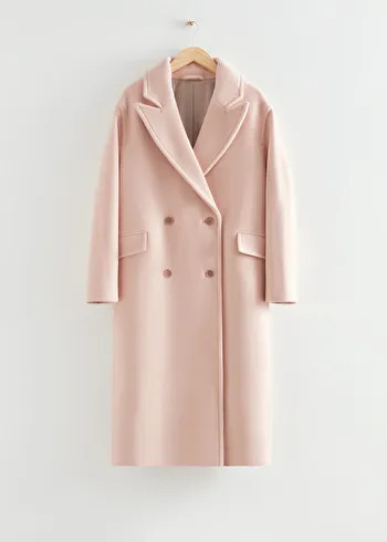 Oversized Double-Breasted Wool Coat | & Other Stories US