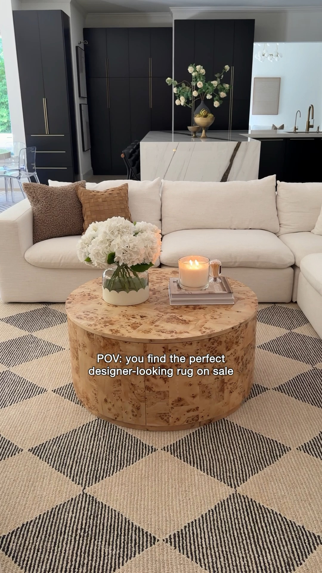 I can’t get over how much this new Loloi x Chris Loves Julia Francis rug transformed our living room 🤍

I’ve been eyeing this beige/charcoal checkered rug since we moved into this house, and it was exactly what this space needed to finally pull everything together. The texture, pattern, and cozy feel are SO good.

And the best part? It’s currently over 50% OFF 👏 on @Wayfair 

If you’ve been looking for a neutral checkered rug, cozy living room inspo, or affordable designer-style rugs, this is your sign. 

#cljxloloi #loloirugs

#LTKSaleAlert #LTKHome