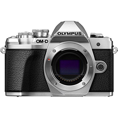 Olympus OM-D E-M10 Mark III camera body (silver), Wi-Fi enabled, 4K video | Amazon (US)
