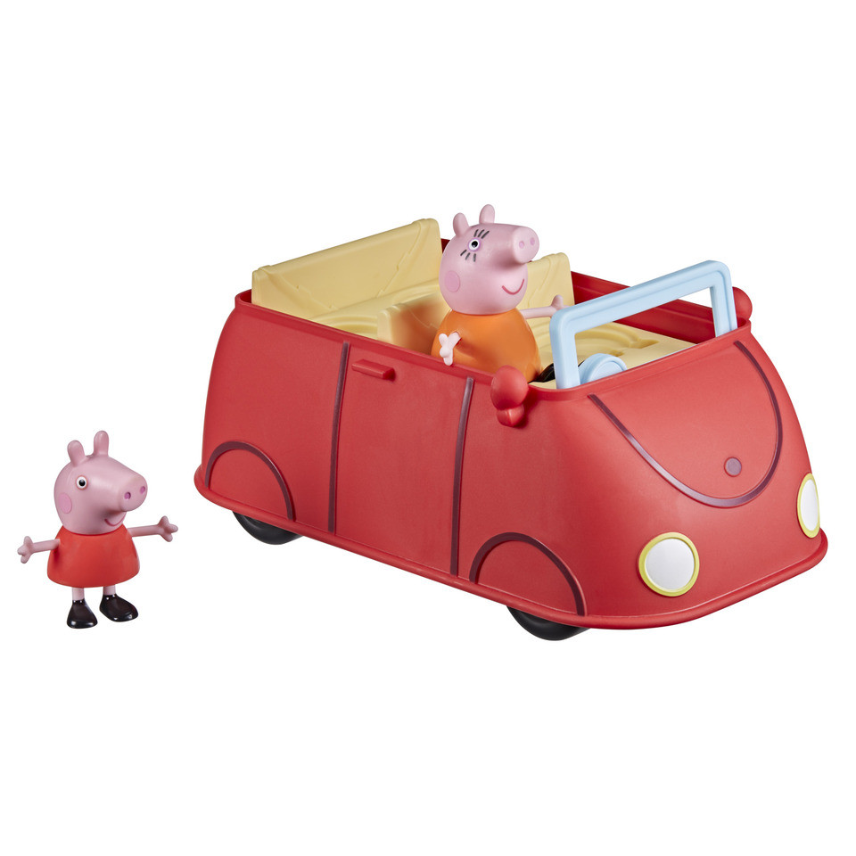 Peppa Pig Peppa’s Adventures Peppa’s Family Red Car Preschool Toy | Walmart (US)