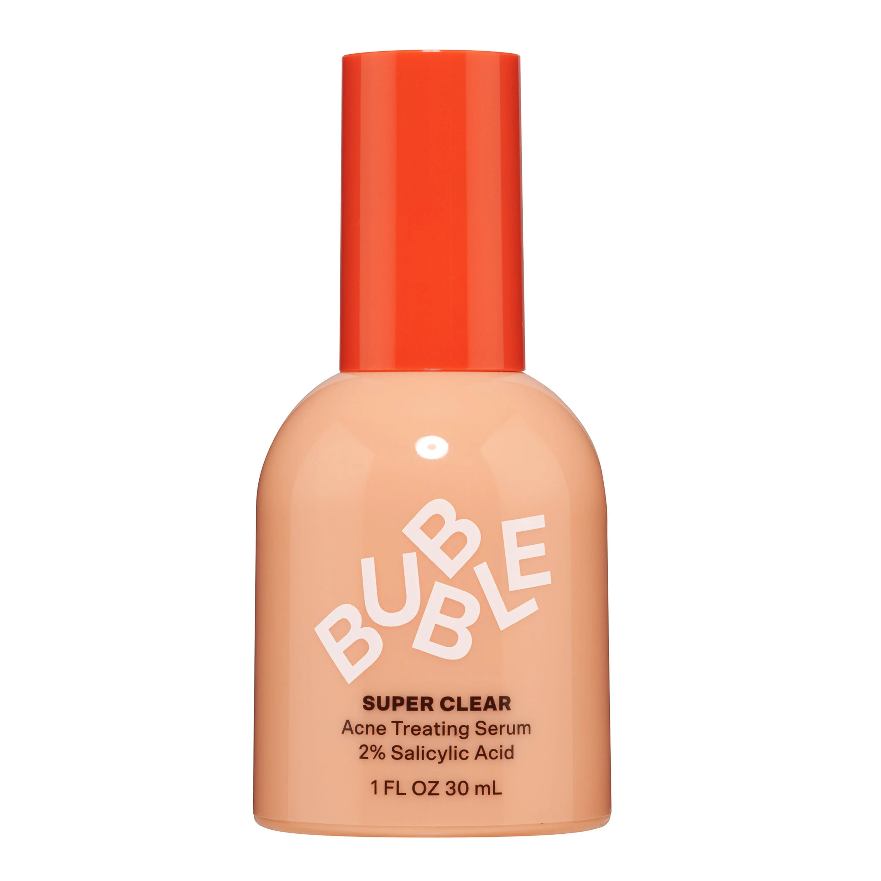 Bubble Skincare Super Clear Acne Treating Serum, All Skin Types, Acne Prone Skin, 1 fl oz / 30ml | Walmart (US)