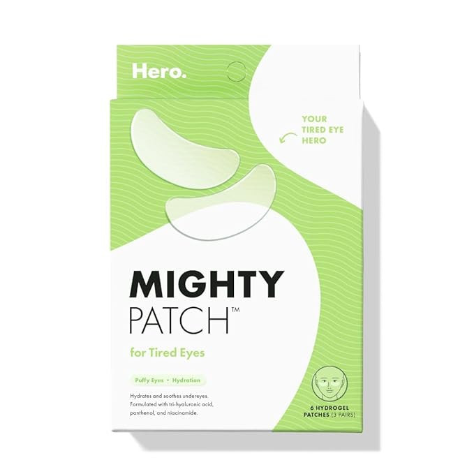 HERO COSMETICS Mighty Patch™ for Tired Eyes Patches - Soothing Hydrogel Patches - Awakens and V... | Amazon (US)