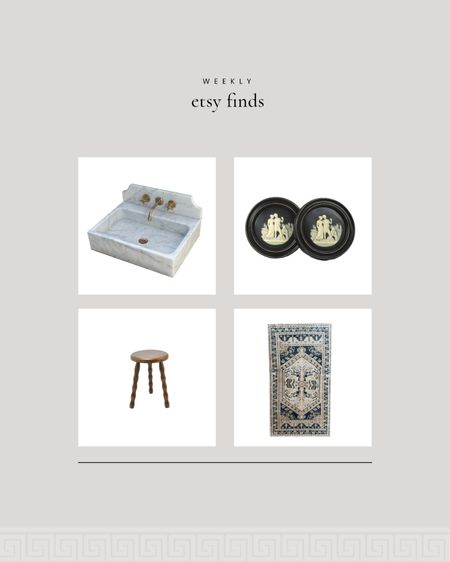 Weekly Etsy Finds: Vintage and Handmade Goods for Your Home or Office 

#LTKhome