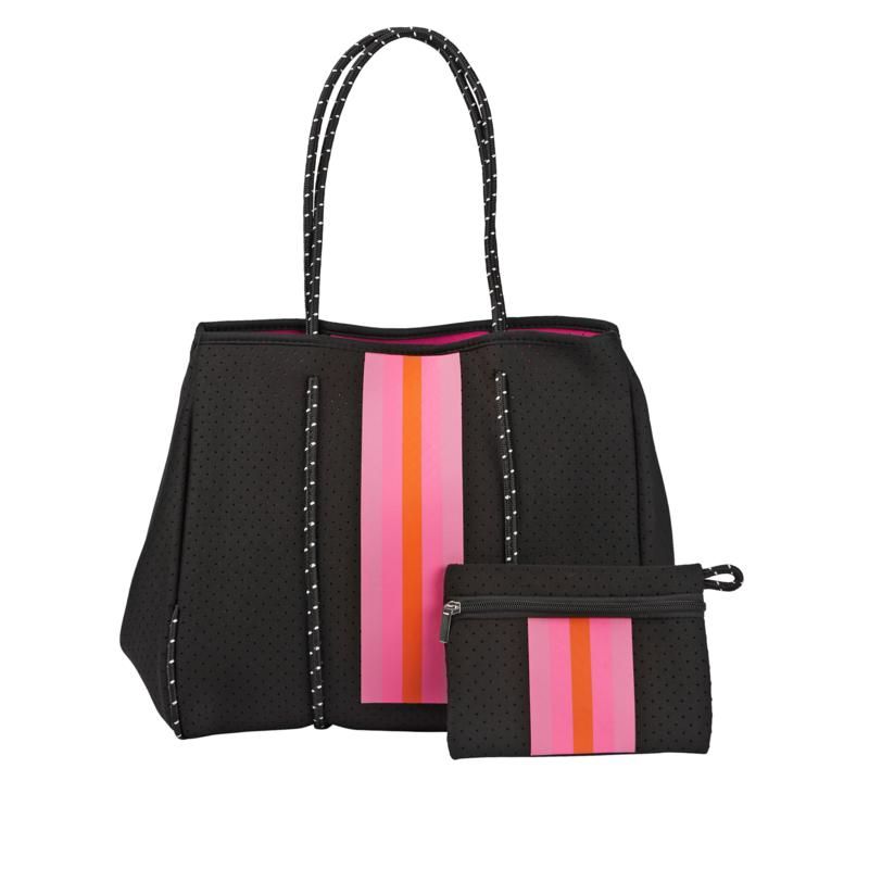 Parker & Hyde Neoprene Tote with Detachable Pouch - 20384424 | HSN | HSN