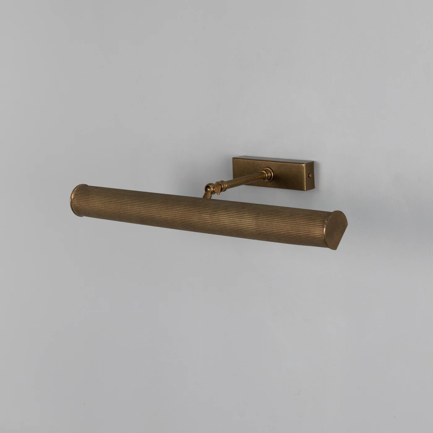 Cambridge Two Light Picture Light Antique Brass | Lighting Design