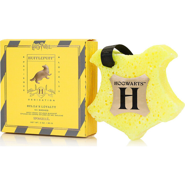 Spongelle | Harry Potter HufflePuff Body Wash Infused Buffer, Helga's Loyalty (Yellow, Size 3 oz) | Maisonette | Maisonette