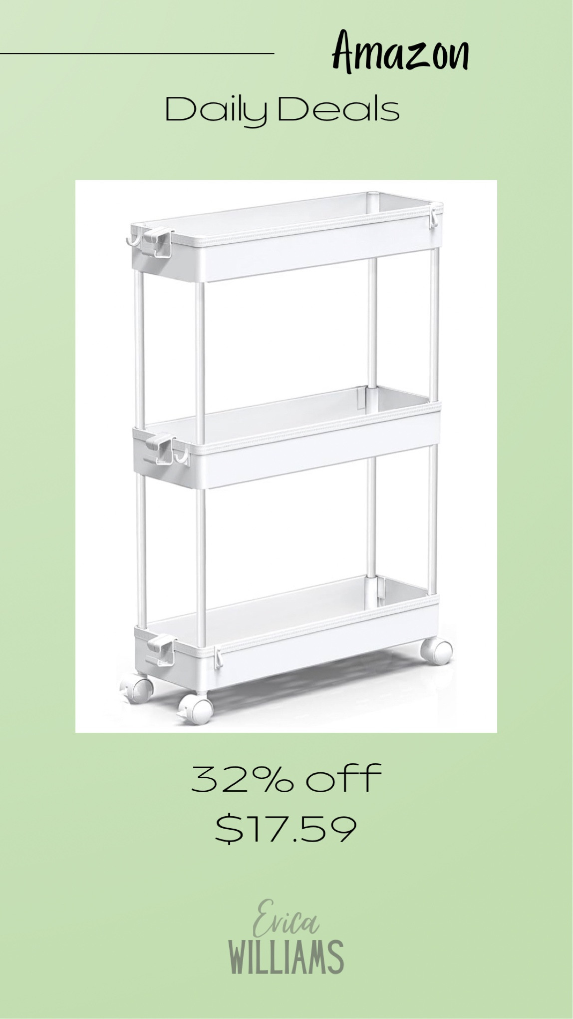 Amazon find
On sale
Storage 
Rolling cart

#LTKhome #LTKfamily #LTKsalealert