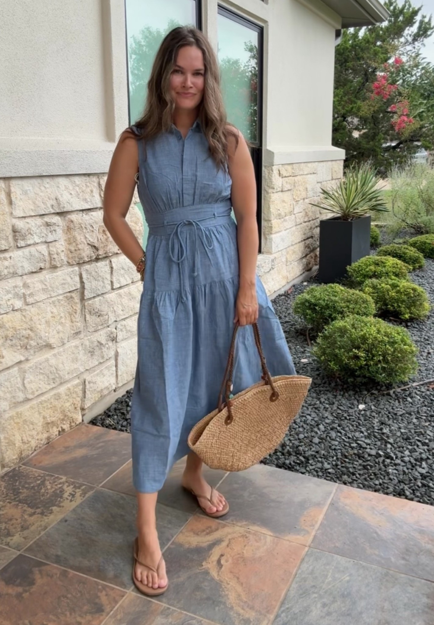 This Walmart dress checks all the boxes ✔️ Flattering fit, pockets, and the prettiest blue color

#LTKootd #LTKgrwm #LTKSeasonal
