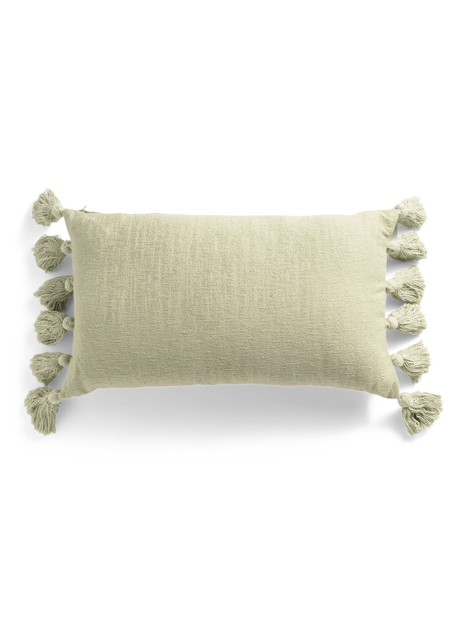 14x24 Linen Blend Woven Pillow With Tassels | Home Essentials | Marshalls | Marshalls