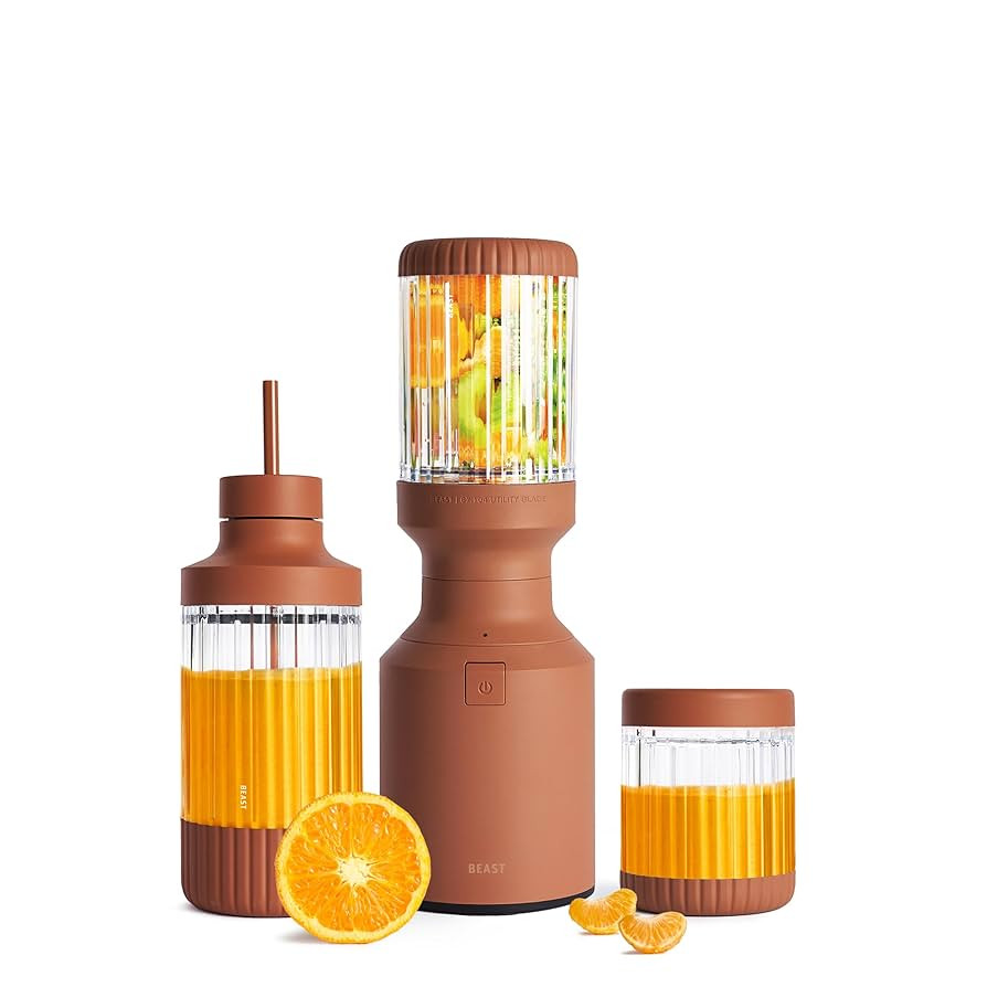 The Beast Mini Blender Plus | Mini Countertop Kitchen Blender | Blend Smoothies and Shakes, Dress... | Amazon (US)