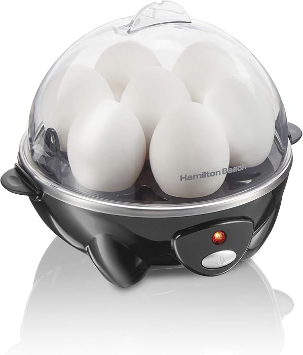 Hamilton Beach 3-in-1 Electric Egg Cooker for Hard Boiled Eggs, Poacher Eggs, Omelet Maker & Vege... | Amazon (US)