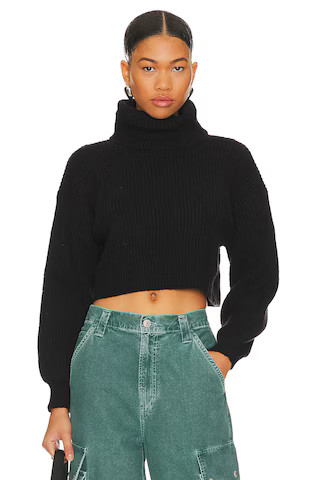 MORE TO COME Sloane Turtleneck Sweater in Black from Revolve.com | Revolve Clothing (Global)