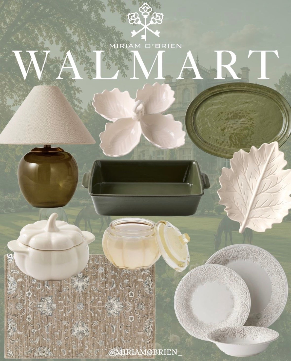 A softer take on fall decor 🌿🤍 I’m obsessed with this sage green, cream, and natural wood color palette.

From the beautiful serving pieces to the leafy details and cozy textiles, these finds would work beautifully all season long — not just for fall.

This is your sign to decorate with colors you actually love instead of sticking to traditional fall colors. 🍂

Follow @MiriamObrien on Instagram and TikTok for more home finds & seasonal inspiration.

#WalmartFinds #WalmartHome #WalmartDecor #WalmartStyle #FallDecor #FallHomeDecor #SageGreenDecor #GreenHomeDecor #NeutralHome #HomeDecor #HomeInspiration #CozyHome #KitchenDecor #Tableware #FallFinds #LTKHome #LTKFinds #LTKCreator #WalmartFinds

#LTKSeasonal #LTKOver40 #LTKHome