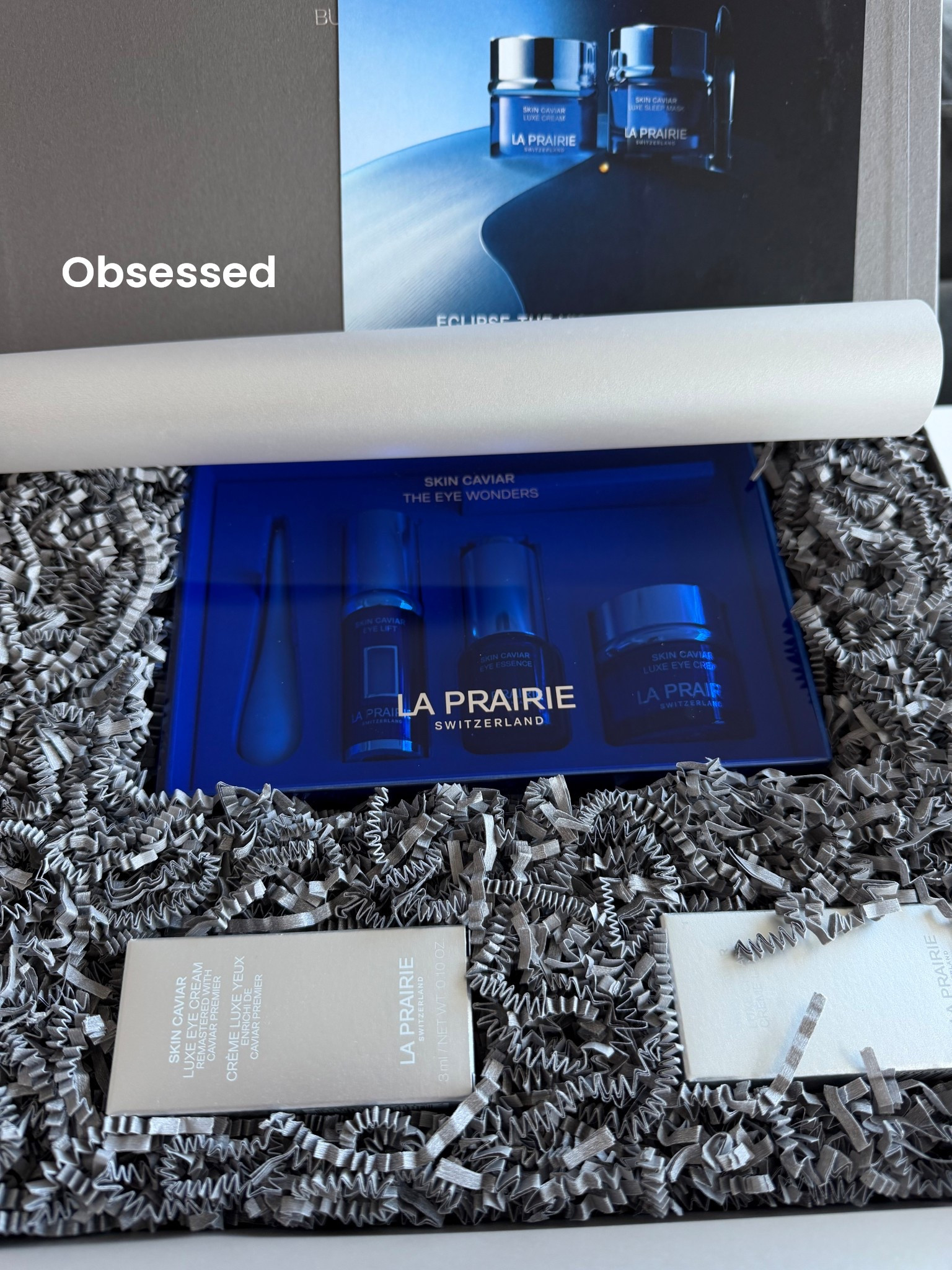 Favorite eye cream La Prairie 

#LTKmorningroutine #LTKselfcare #LTKBeauty