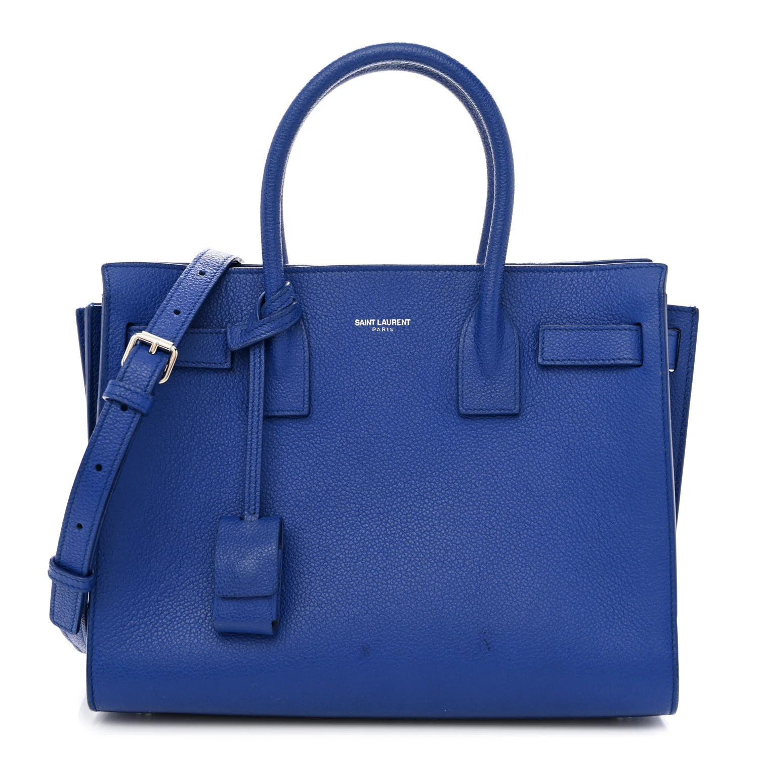 Grained Calfskin Baby Sac De Jour Royal Blue | FASHIONPHILE (US)