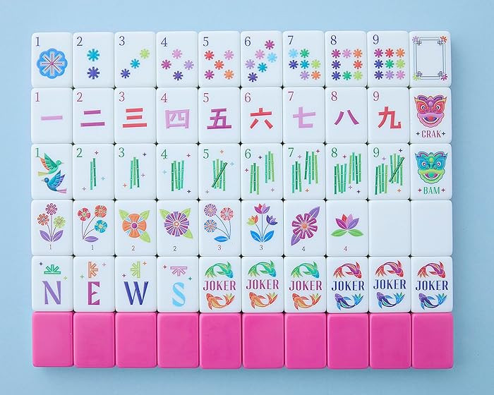 Kaleidoscope Mahjong Tile Set | Amazon (US)