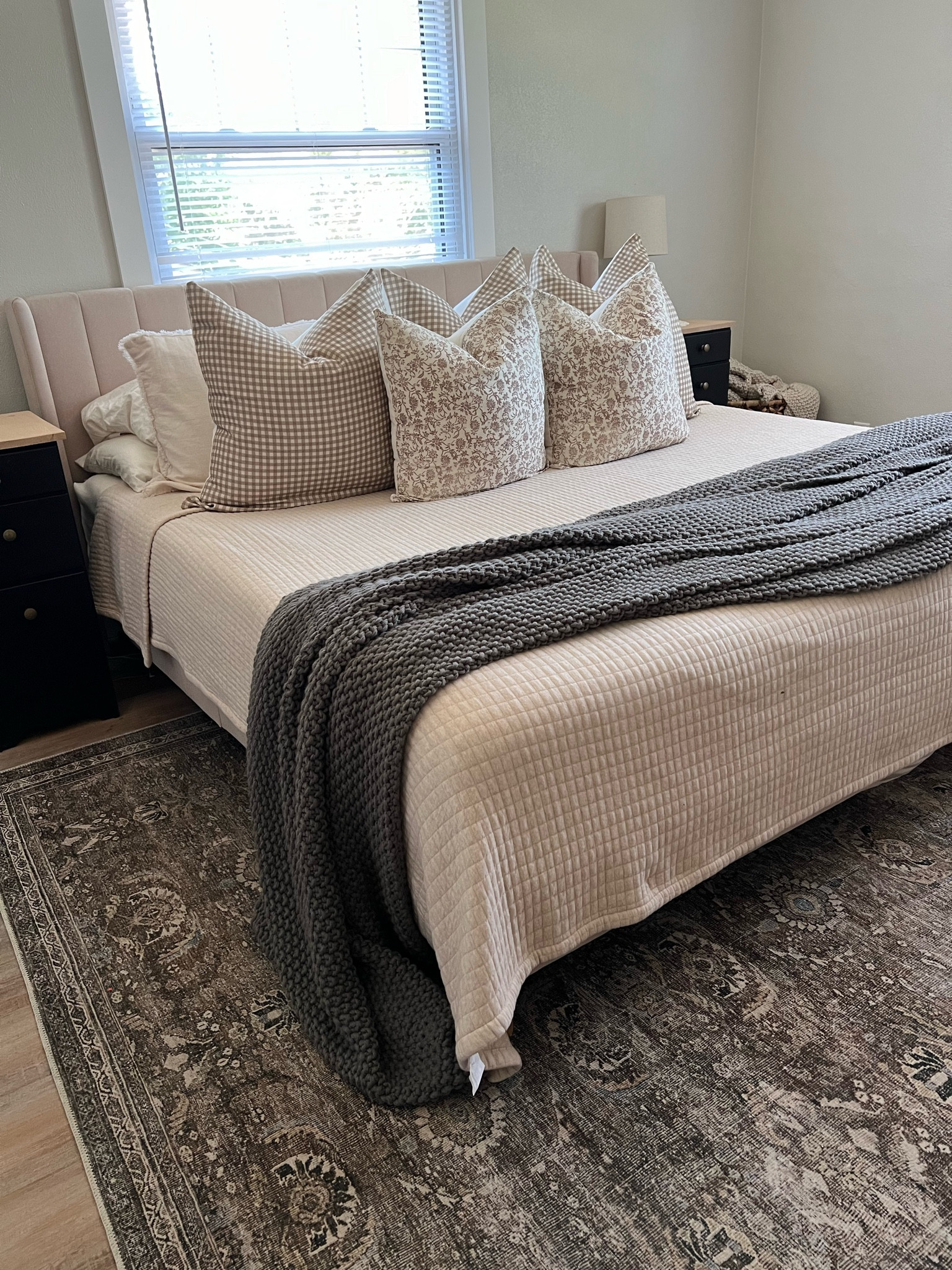 Fall bedding 👏🏼 will be adding the olive lumbar across when it arrives this week! 

#LTKHome #LTKSeasonal #LTKFallSale