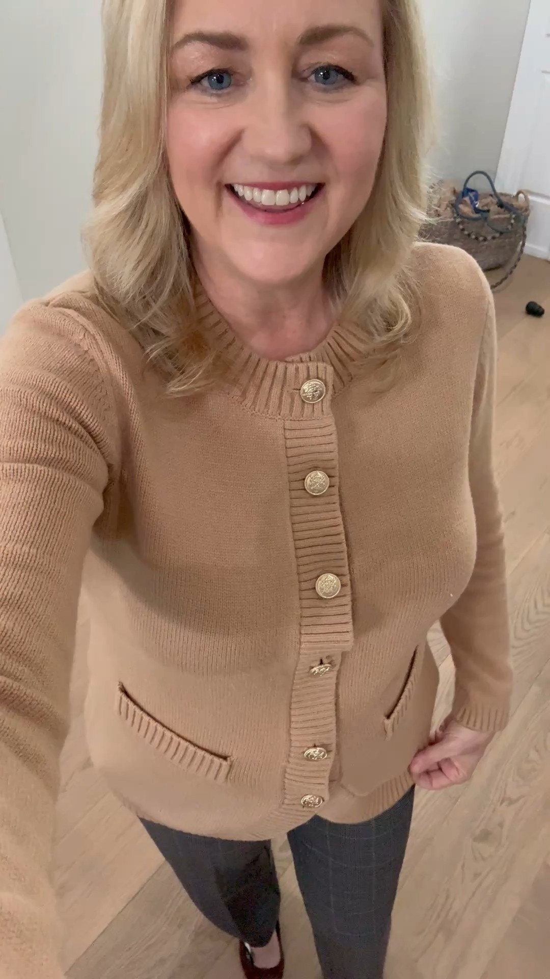 Cute cardigan that can be dressed up or down and comes in three colors

#LTKSeasonal #LTKMidsize #LTKWorkwear