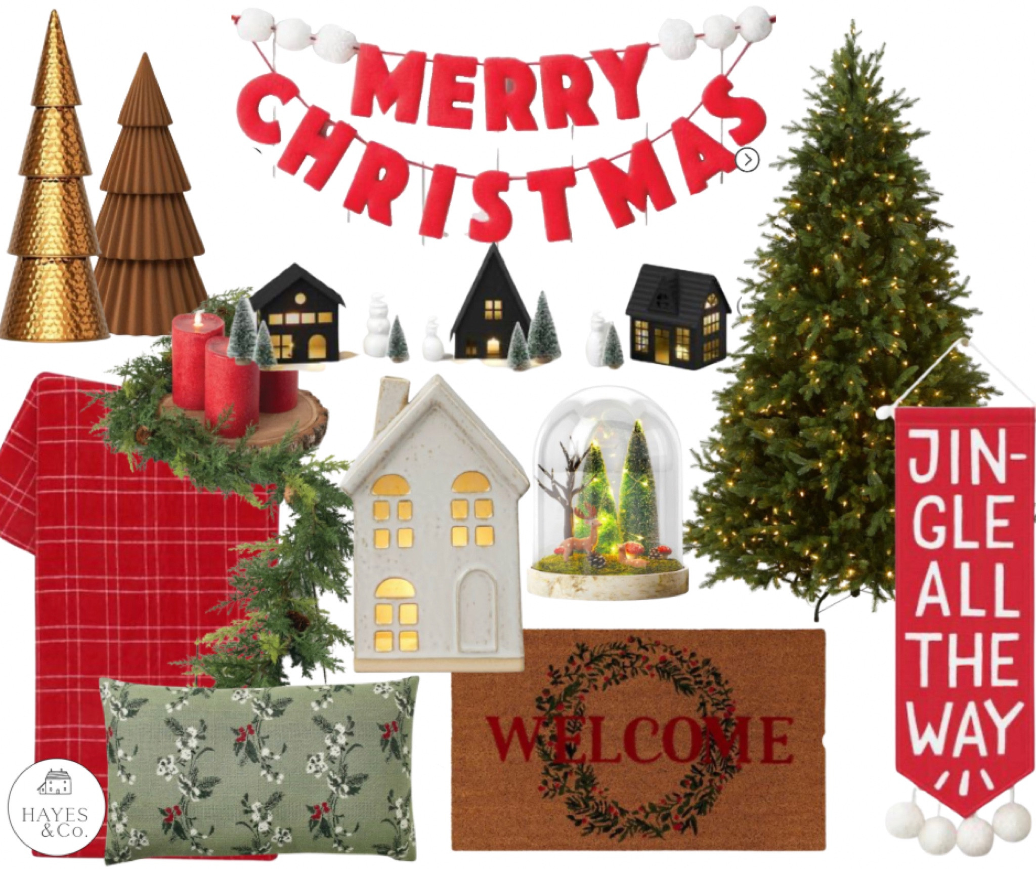 Christmas decor on sale at great prices!  

Target Christmas decor, pre lit Christmas tree, Christmas welcome mat, Christmas pillows, Christmas blanket, Christmas wall art, wall hanging, holiday decor, Christmas garland

#LTKHoliday #LTKHolidaySale #LTKsalealert