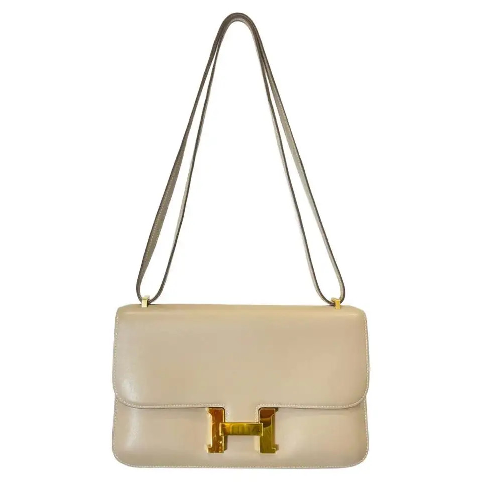 Hermes Constance Elan Crossbody Leather Bag | 1stDibs