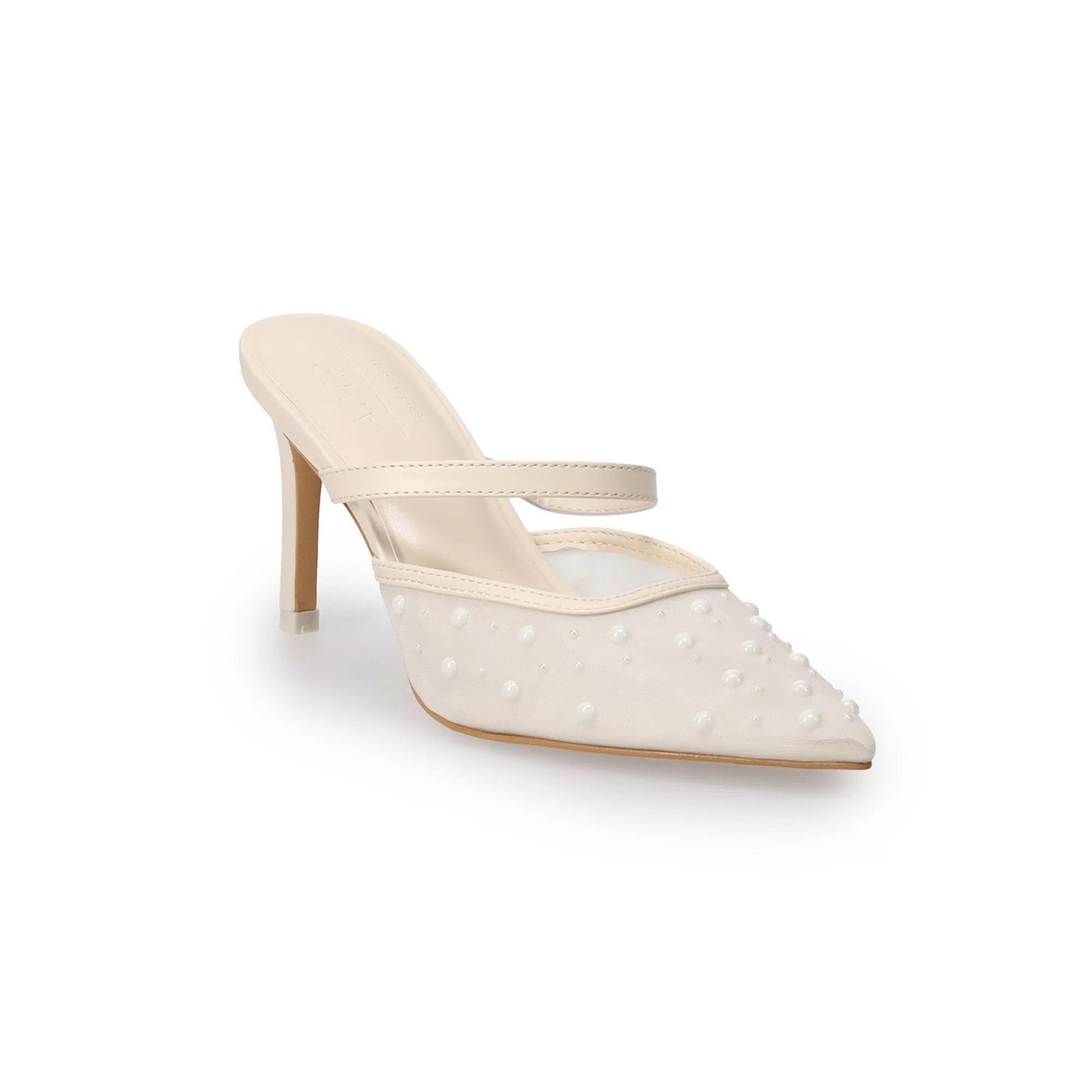 Apt. 9® Pointed Toe Women's Pearl Heels | Kohl's