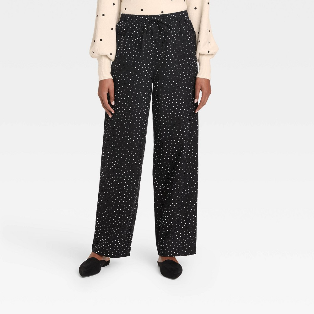 Women's Wide Leg Pants - Who What Wear Black M | Target