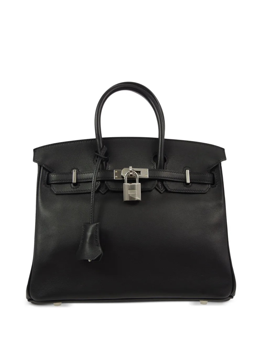 Hermès Pre-Owned 2010 Birkin 25 tote bag - Black | Farfetch Global