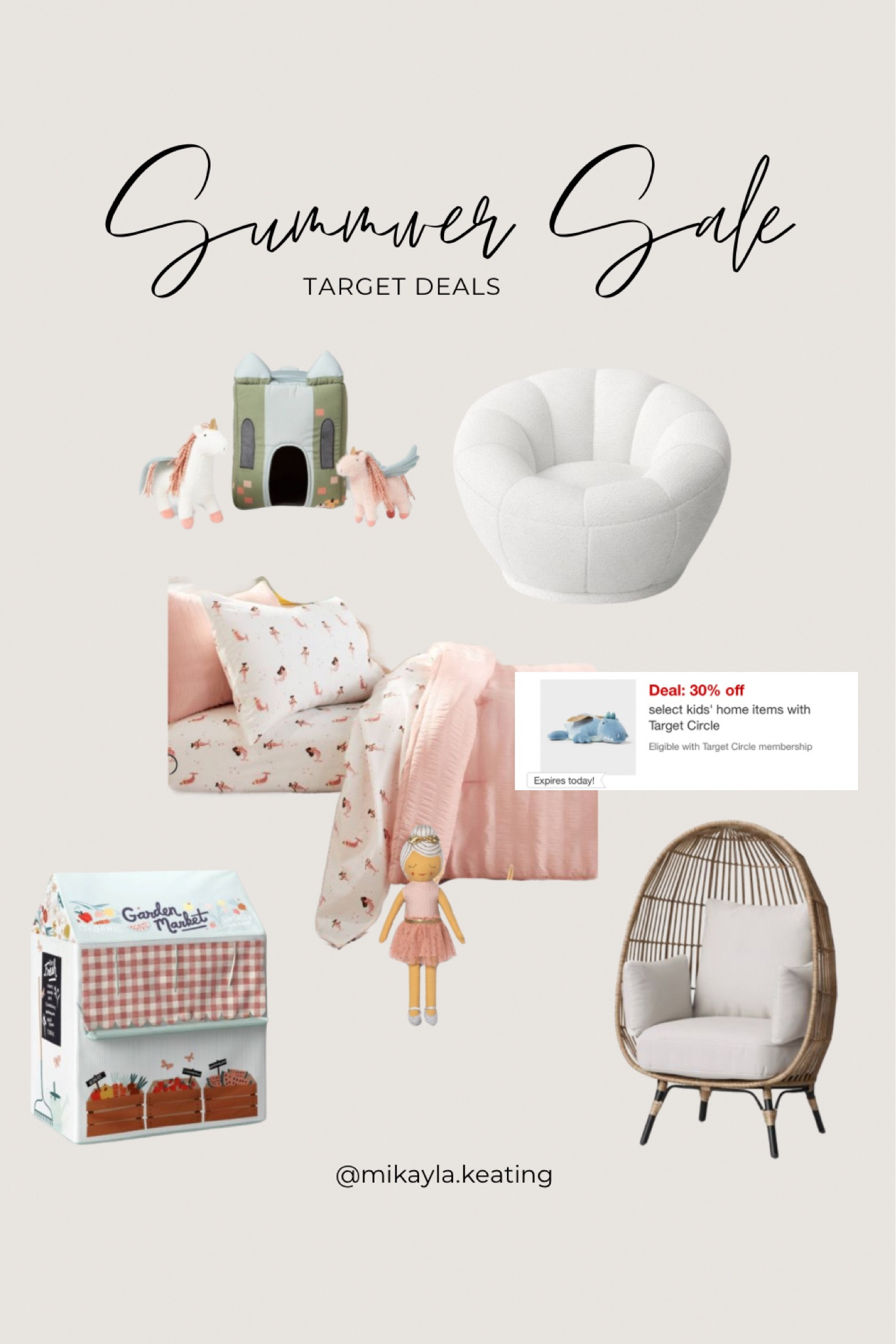Kids Target Circle Favorites

Playhouse, bedding, toys, chair, doll

#LTKHome #LTKKids #LTKSummerSales
