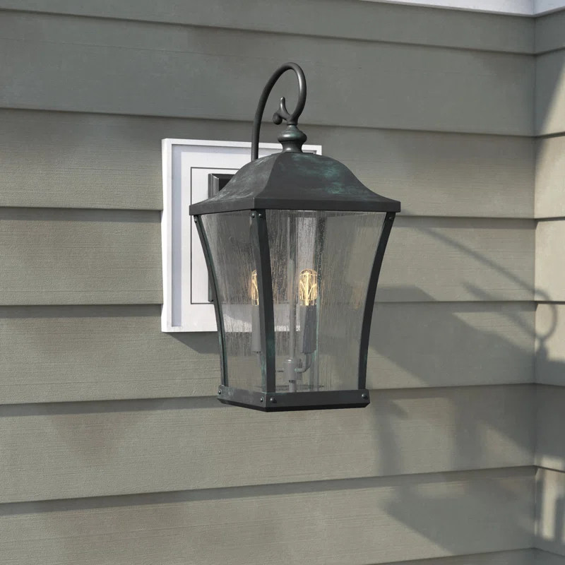 Mitcheldean 3-Light Outdoor Wall Lantern | Wayfair Professional