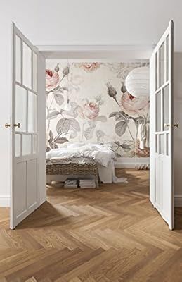 Komar XXL4-034 Modern la Maison Wall Mural, Pink | Amazon (US)